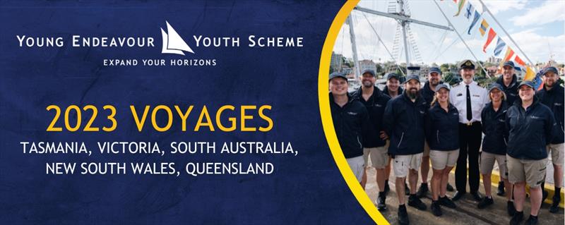 2023 voyages photo copyright Young Endeavour Youth Scheme taken at 
