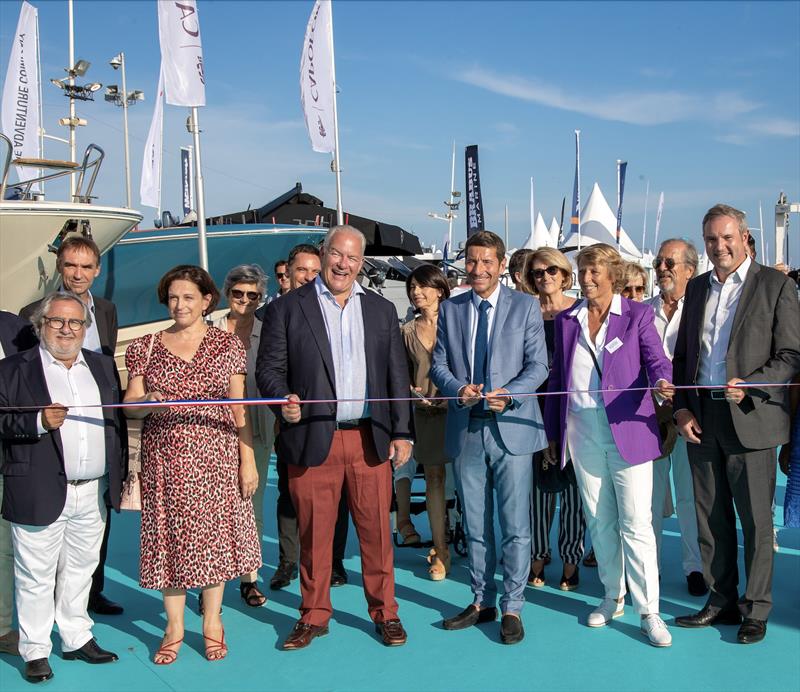 Inauguration with David Lisnard, Mayor of Cannes - Cannes Yachting Festival 2022 photo copyright Cannes Yachting Festival taken at 