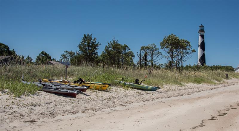 Watersports in Cape Lookout National Seashore photo copyright Outer Reef Yachts taken at 