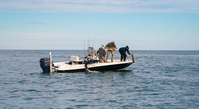 Fishing in Cape Lookout National Seashore photo copyright Outer Reef Yachts taken at 