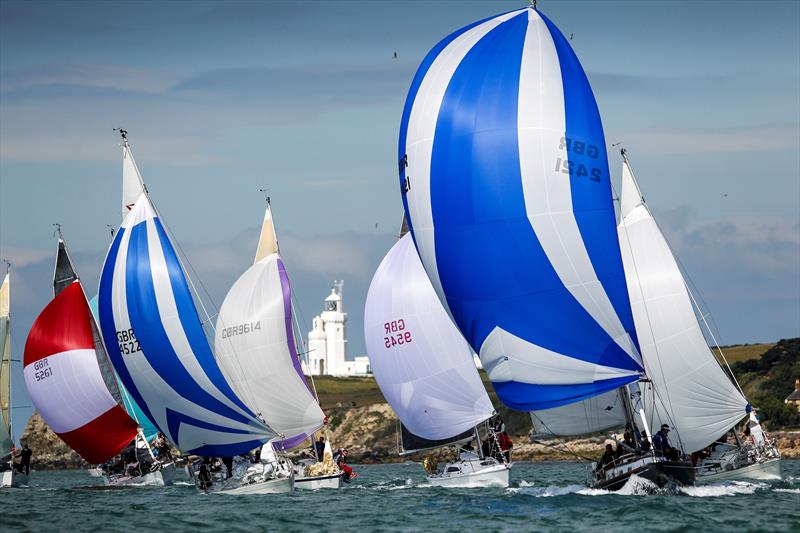 MS Amlin celebrate 17 consecutive years as race partners of the Round The Island Race in 2018 photo copyright Paul Wyeth taken at  and featuring the  class
