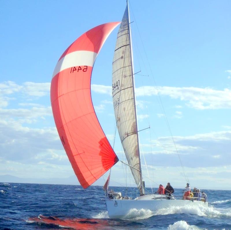B&G Advantage Bass strait photo copyright Jeff Cordell taken at Derwent Sailing Squadron and featuring the Mumm 36 class