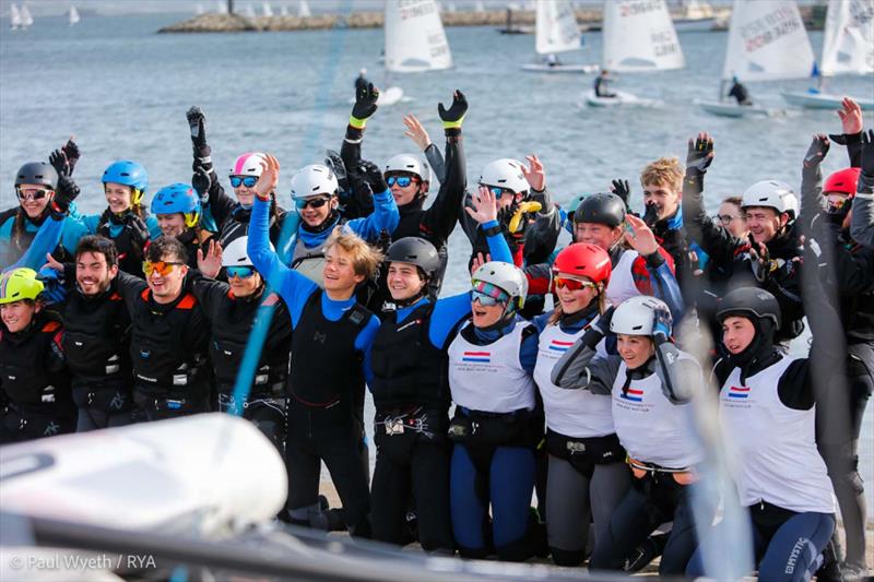 2023 RYA Youth National Championships at the WPNSA photo copyright Paul Wyeth / RYA taken at Weymouth & Portland Sailing Academy and featuring the Nacra 15 class