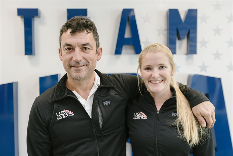 American One Design aces Bora Gulari and Helena Scutt have teamed up for a Nacra 17 campaign for the Tokyo 2020 Olympics - photo © US Sailing Team/Amory Ross
