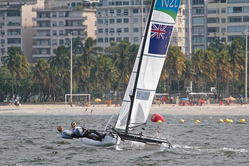 The Nacra Mixed Multihull will be one of just three crewed boats in 2024 - down from five crewed classes in 2020 photo copyright Richard Gladwell taken at  and featuring the Nacra 17 class