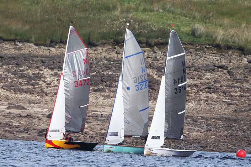 The start of race 1 during the National 12 Open at Yorkshire Dales photo copyright Paul Hargreaves Photography taken at Yorkshire Dales Sailing Club and featuring the National 12 class