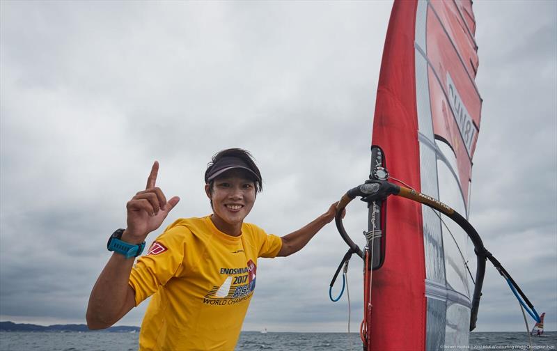 Peina Chen (China) wins the 2017 RS:X Worlds at Enoshima, Japan photo copyright Robert Hajduk / www.Shuttersail.com taken at  and featuring the RS:X class