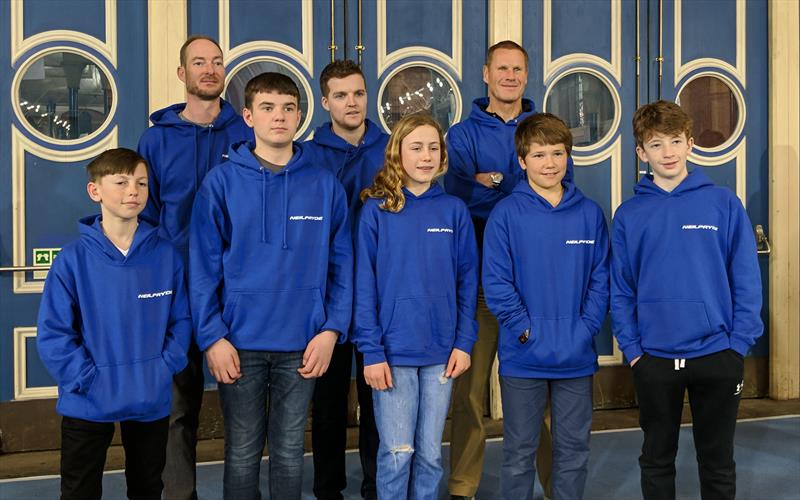 2020 Neil Pryde Sailing Team Riders at the RYA Dinghy Show 2020 photo copyright Mark Jardine taken at RYA Dinghy Show and featuring the  class