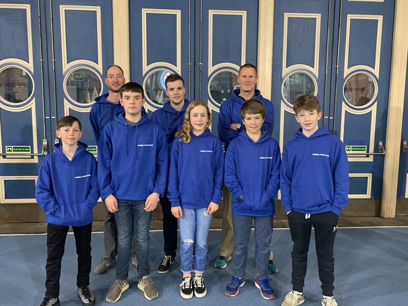 2020 Neil Pryde Sailing Team Riders at the RYA Dinghy Show 2020 photo copyright Amy Grealish taken at RYA Dinghy Show and featuring the  class