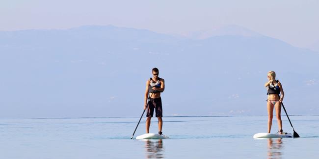 SUP at Leda Beach Club photo copyright Ocean Elements taken at  and featuring the  class