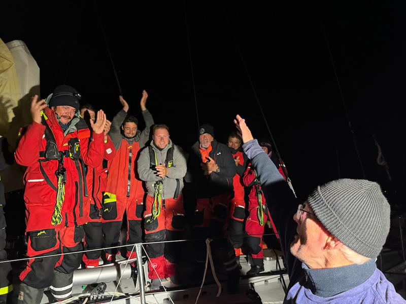 Neptune and her crew have also broken a world record thanks to crew member Bertrand Delhom – the first Parkinson's sufferer to circumnavigate the globe - photo © Aïda Valceanu /  OGR 2023