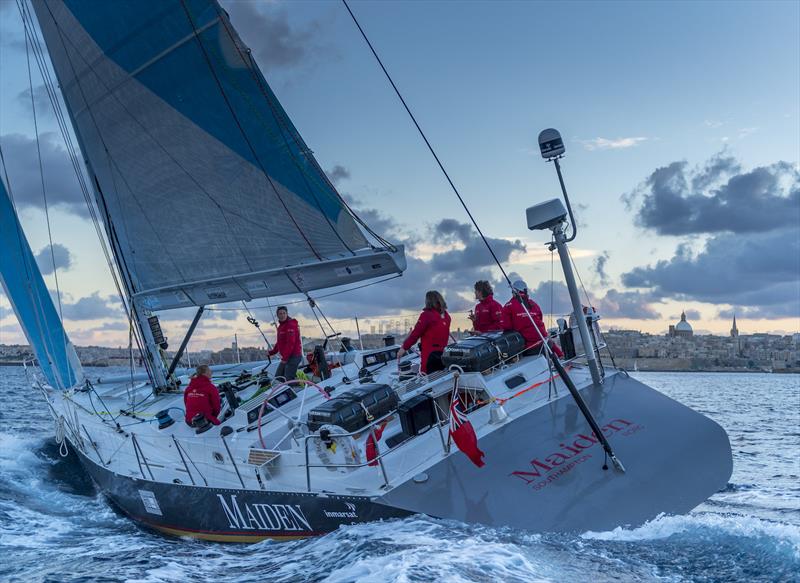 Maiden photo copyright Kurt Arrigo / Jarhead Young Sailors taken at  and featuring the Ocean Globe Race class
