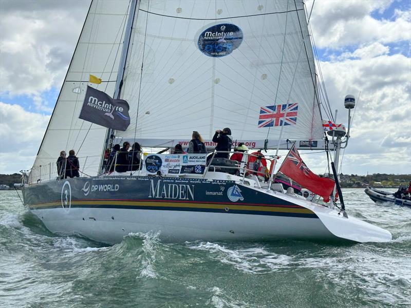 Whitbread History Comes Full Circle with Maiden's Triumphant Return Home to UK! photo copyright OGR2023 / Aida Valceanu taken at  and featuring the Ocean Globe Race class