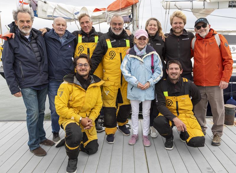 Translated 9 successfully completes the Ocean Globe Race 2023 photo copyright Stefano Gattini taken at  and featuring the Ocean Globe Race class