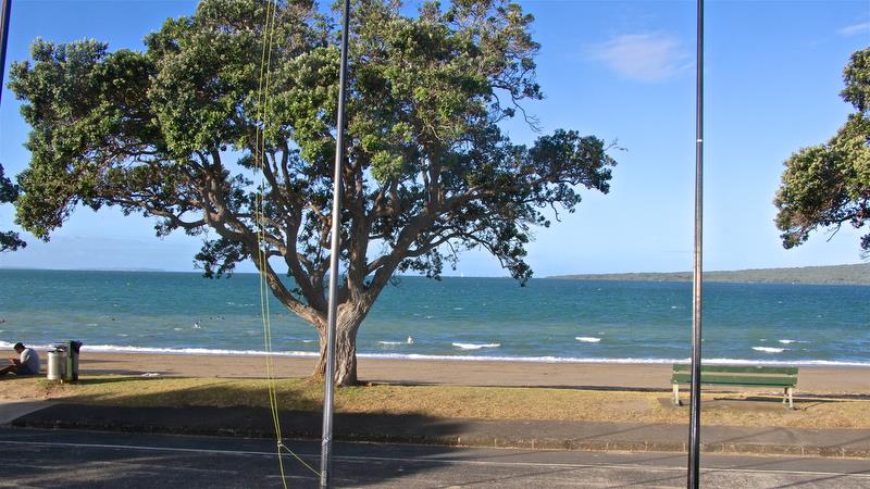 Auckland's North Shore is renowned for its sea-breezes - Symonite OK Worlds, Wakatere BC - February photo copyright Richard Gladwell taken at Wakatere Boating Club and featuring the OK class