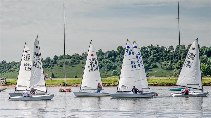Bourne End Week 2022 photo copyright Phil Laybourne taken at Upper Thames Sailing Club and featuring the OK class