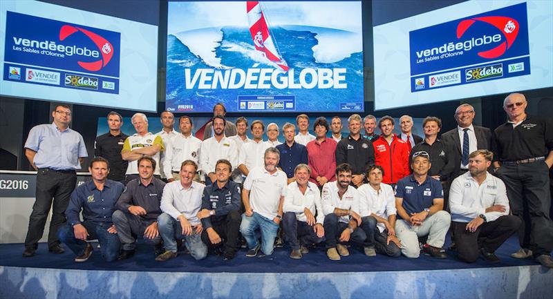 2016-2017 Vendée Globe press conference in Paris photo copyright Vendée Globe / DPPI / Olivier Blanchet taken at  and featuring the IMOCA class