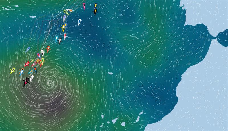 Vendée Globe Position Report 17H00 UTC 13/11/2020 photo copyright #VG2020 taken at  and featuring the IMOCA class