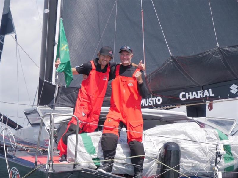 Winners of the Rolex Fastnet Race photo copyright Team Charal taken at Royal Ocean Racing Club and featuring the IMOCA class