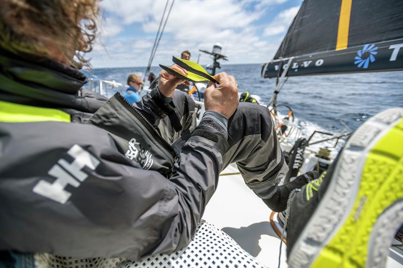 The Ocean Race Europe. Leg 1 from Lorient, France, to Cascais, Portugal. On Board Ambersail-2 photo copyright Aiste Ridikaite / Ambersail-2 / The Ocean Race taken at  and featuring the IMOCA class