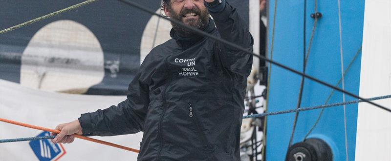Éric Bellion - Vendée Globe photo copyright Jean-Marie Liot / DPPI taken at  and featuring the IMOCA class