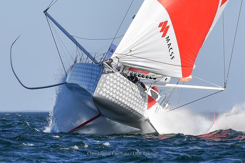 Isabelle photo copyright Christophe Favreau taken at  and featuring the IMOCA class