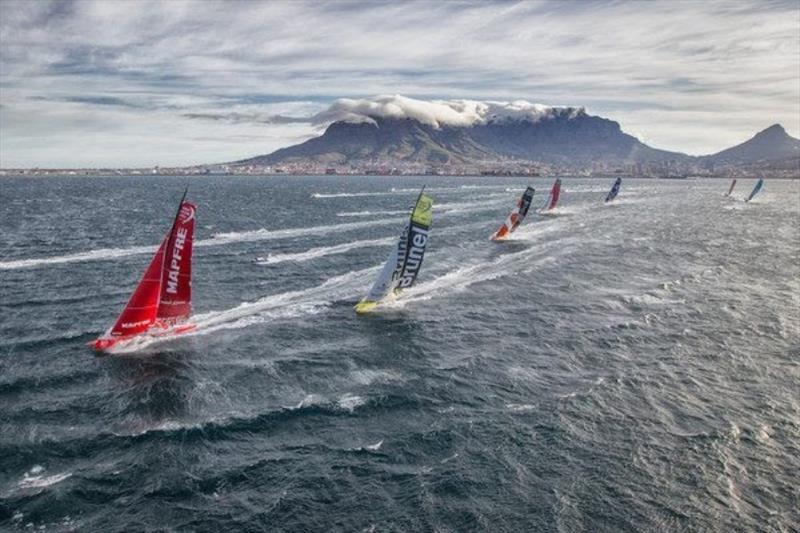 The Ocean Race fleet photo copyright Volvo AB taken at  and featuring the IMOCA class
