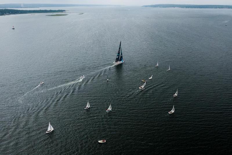 11th Hour Racing sets off for Concarneau, France photo copyright 11th Hour Racing taken at  and featuring the IMOCA class