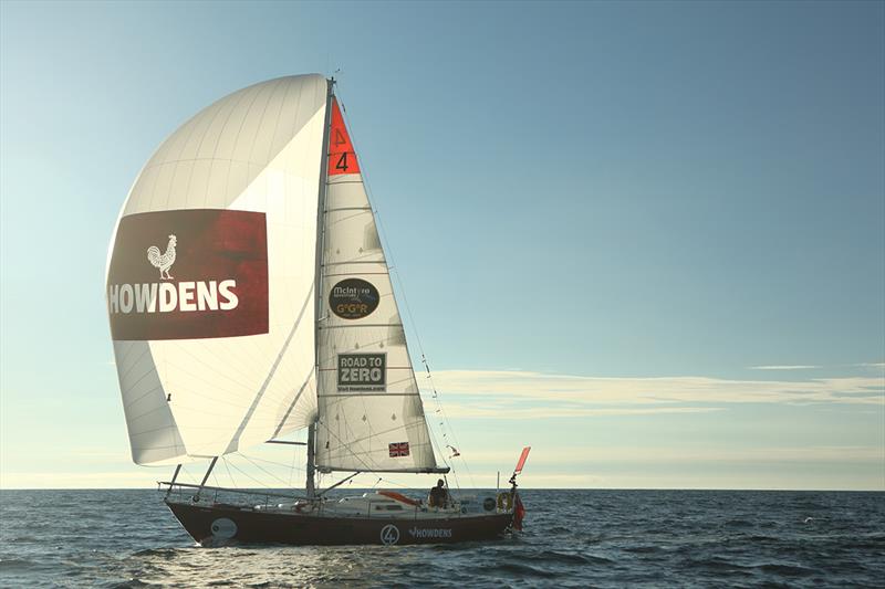 Howdens sponsors Golden Globe Race skipper Simon Curwen photo copyright Howdens taken at  and featuring the IMOCA class