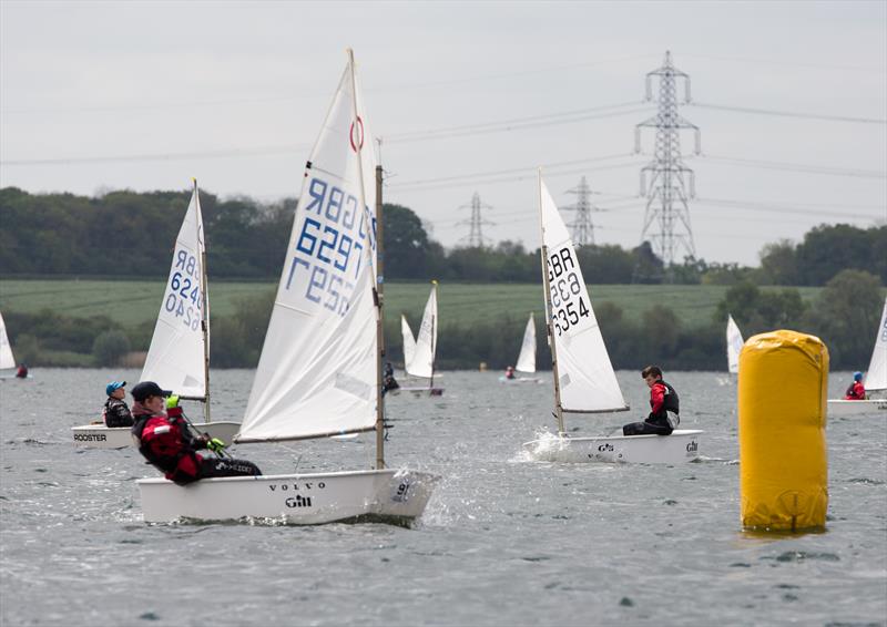 Volvo Gill Optimist Inlands at Grafham photo copyright Nick Gill taken at Grafham Water Sailing Club and featuring the Optimist class