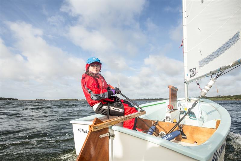 Katherine Burgess in her Optimist photo copyright RYA taken at Royal Yachting Association and featuring the Optimist class
