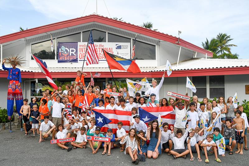 Over 100 junior sailors from several nations participated in the 2017 IOR photo copyright Dean Barnes taken at St. Thomas Yacht Club and featuring the Optimist class
