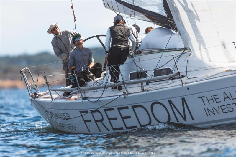 XINI FREEDOM leads Class B - 2022 ORCi European Championship photo copyright ORC Europeans 2022 / Trond Teigen - KNS taken at  and featuring the ORC class