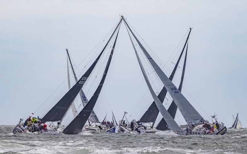 2026 Newport Bermuda Race Start - photo © Stephen Cloutier