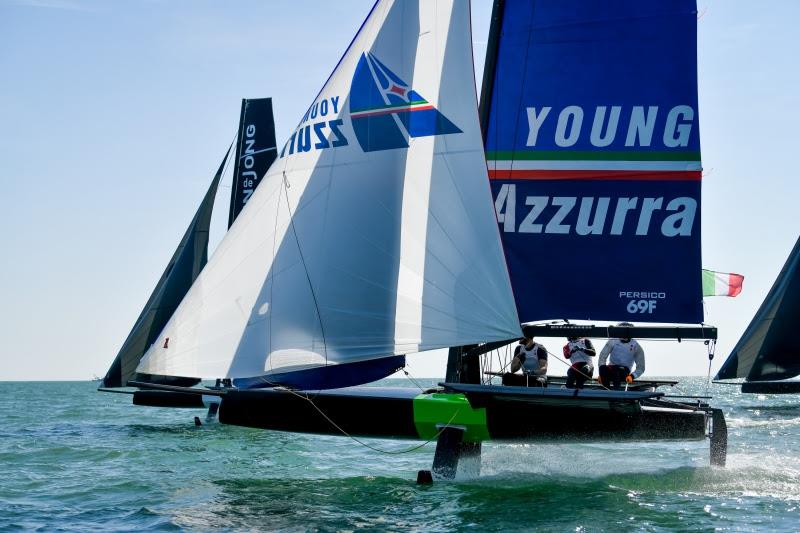 Young Azzurra, Youth Foiling Gold Cup photo copyright Marta Rovatti Studihrad / 69F Media taken at Yacht Club Costa Smeralda and featuring the Persico 69F class