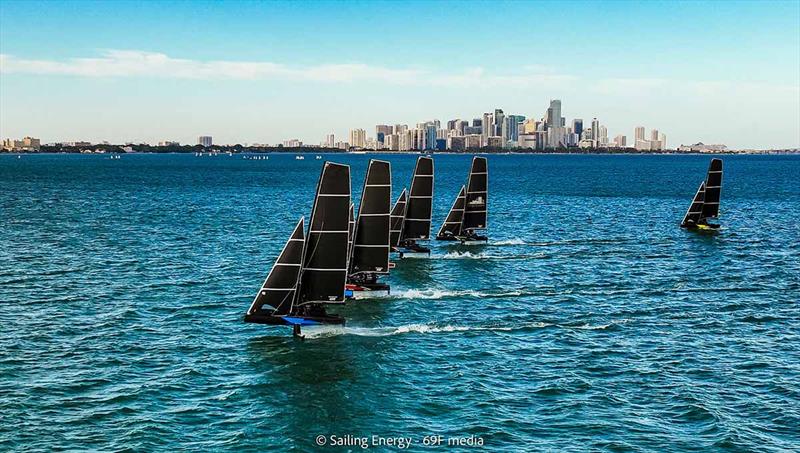 69F Gran Prix 1 Miami, event 1.1 - The first regatta of the 69F circuit in the USA photo copyright Sailing Energy / 69F media taken at  and featuring the Persico 69F class
