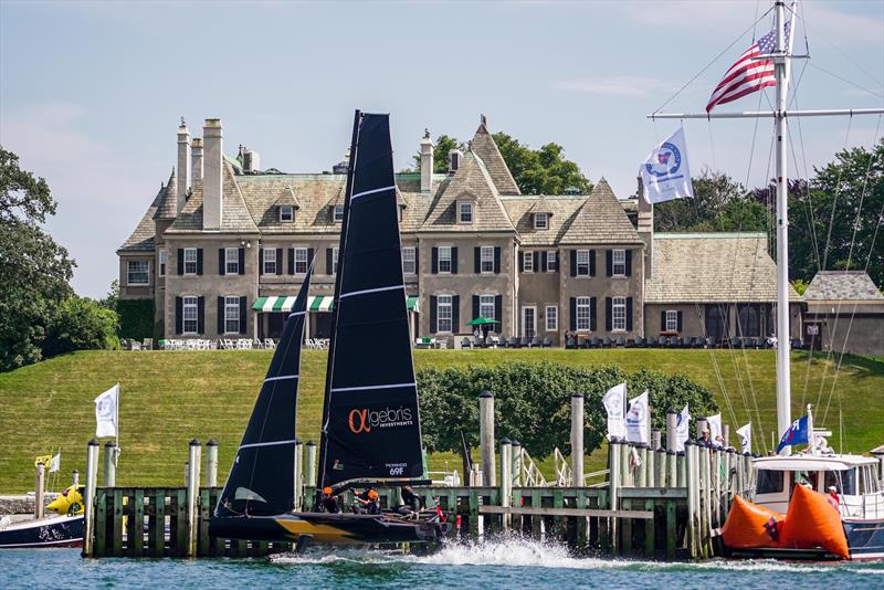 Youth Foiling Gold Cup ACT 3 photo copyright Kevin Rio taken at New York Yacht Club and featuring the Persico 69F class