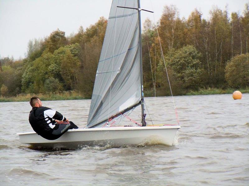 Andy Couch in the Leigh & Lowton Revett Series day 1 photo copyright Paul Allen taken at Leigh & Lowton Sailing Club and featuring the Phantom class