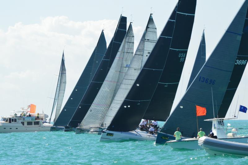 Handicap racing can be just as competitive as one designs at Quantum Key West Race Week photo copyright Dobbs Davis taken at Storm Trysail Club and featuring the PHRF class