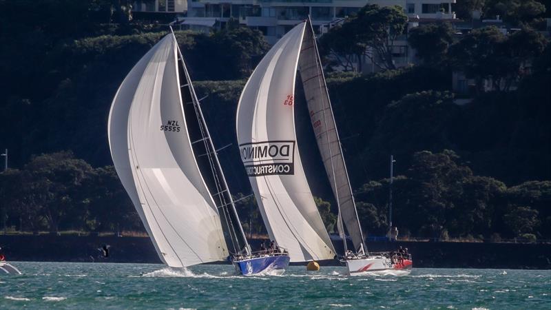 TP52's V5 and Wired - Doyle Sails Evening Race - Royal New Zealand Yacht Squadron, January 19, 2021 photo copyright Richard Gladwell - Sail-World.com/nz taken at Royal New Zealand Yacht Squadron and featuring the PHRF class