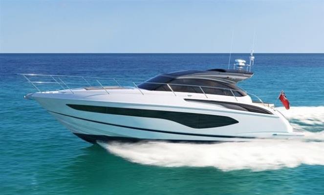 Princess V50 deck saloon photo copyright Princess Yachts taken at  and featuring the Power boat class