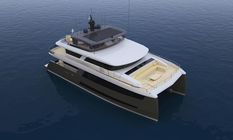 New 25-metre AmaSea 84 catamaran photo copyright AmaSea Yachts taken at  and featuring the Power boat class