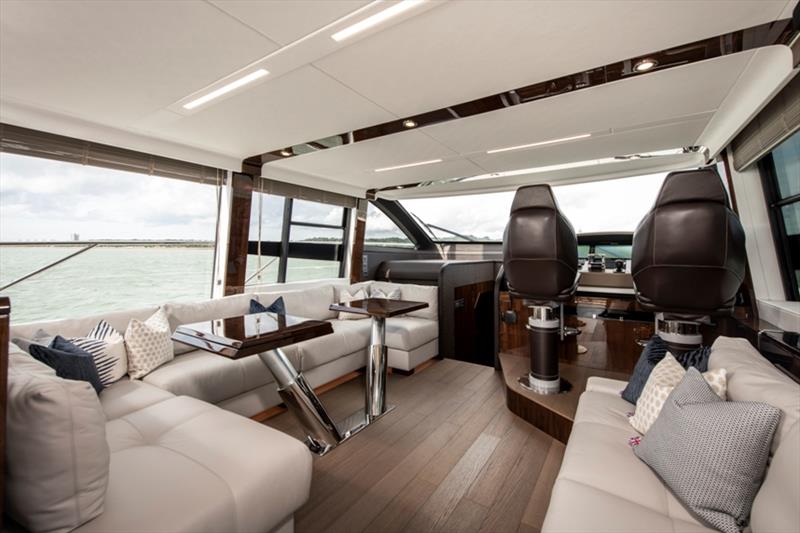 Squadron 68 interior photo copyright Fairline Yachts taken at  and featuring the Power boat class