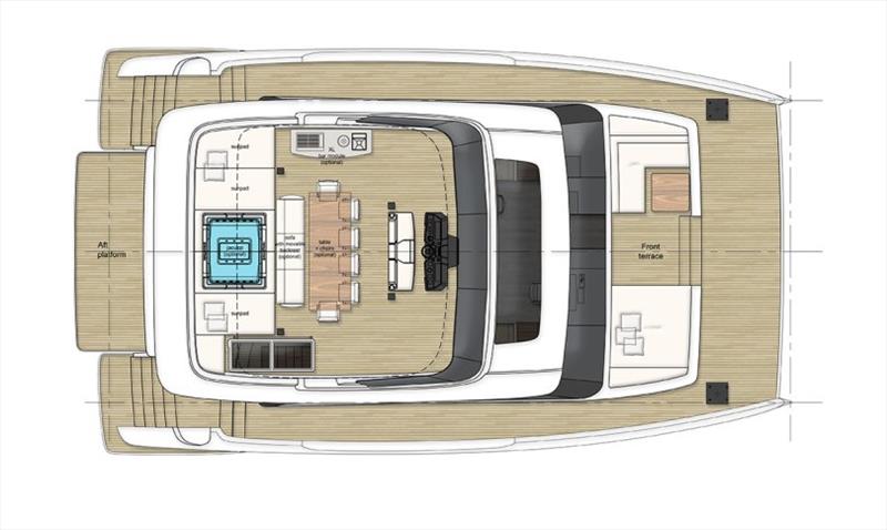 60 Sunreef Power Eco layout photo copyright Sunreef Yachts taken at  and featuring the Power boat class