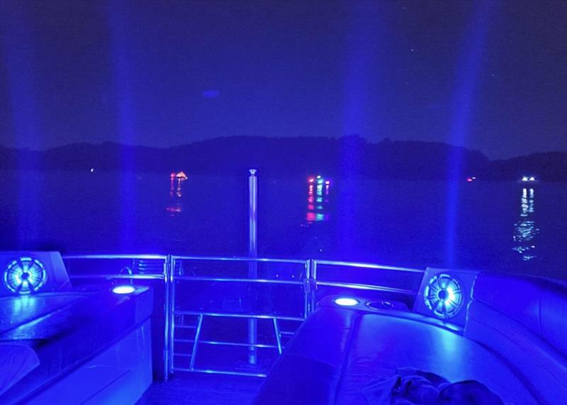Decorative lights can negatively affect a boat operator's night vision photo copyright Rodney Webster taken at  and featuring the Power boat class