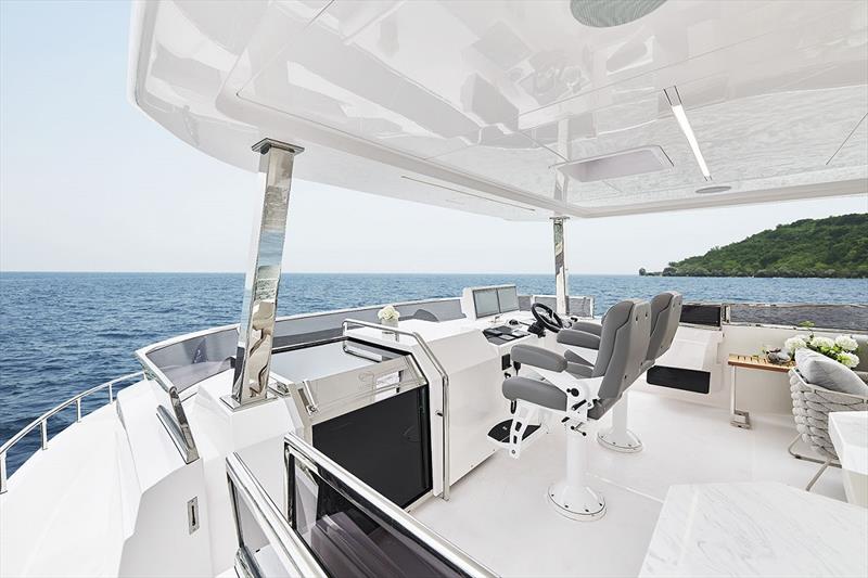 Horizon FD75 - Flybridge photo copyright Horizon Yachts taken at  and featuring the Power boat class