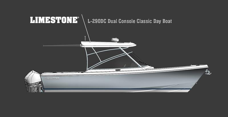 Limestone's all-new dual console L290-DC photo copyright The Limestone Boat Company Limited taken at  and featuring the Power boat class