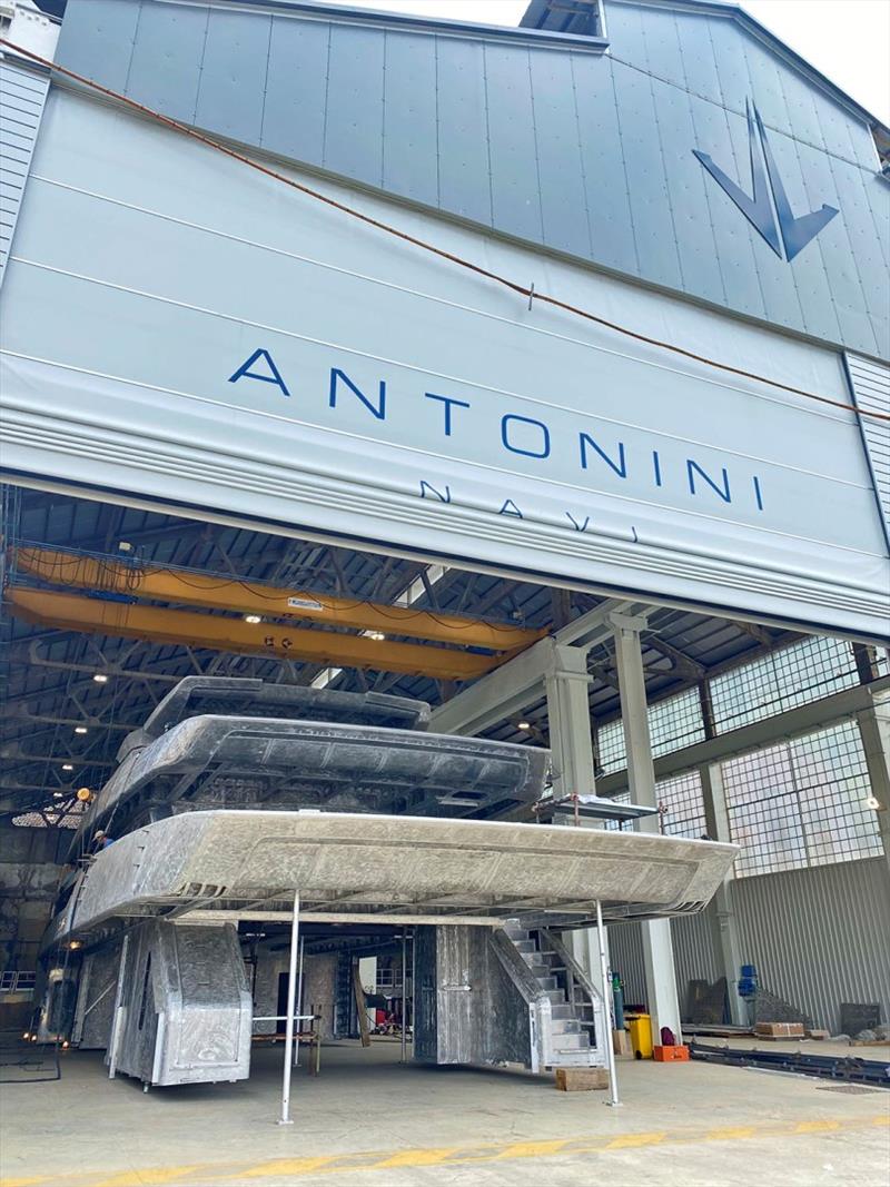 Antonini Navi - construction for a third party photo copyright Antonini Navi taken at  and featuring the Power boat class