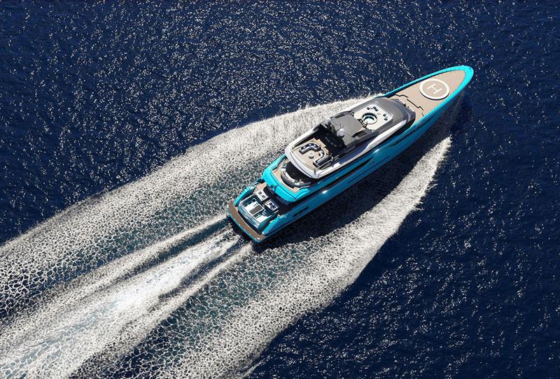Turquoise Project Neptune photo copyright Turquoise Yachts taken at  and featuring the Power boat class
