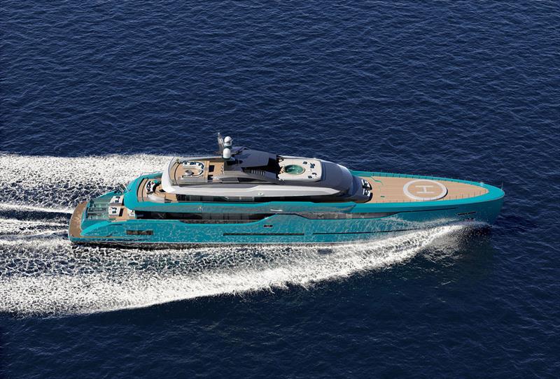 Turquoise Project Neptune photo copyright Turquoise Yachts taken at  and featuring the Power boat class